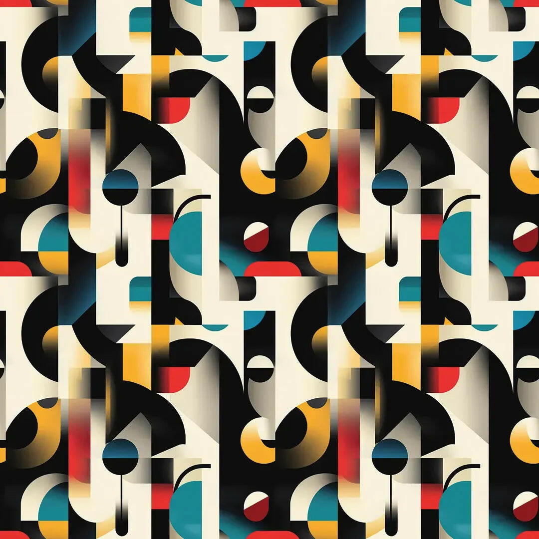 metropolis modern mural - wallcreatives