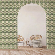 Light Crown of Greens Wallpaper Vladila