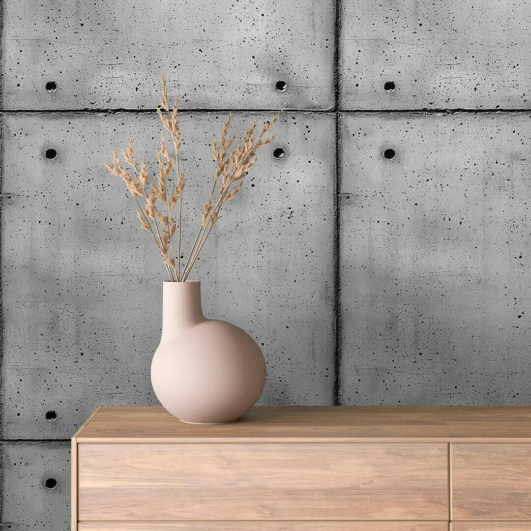 raw concrete formwork panels - wallcreatives