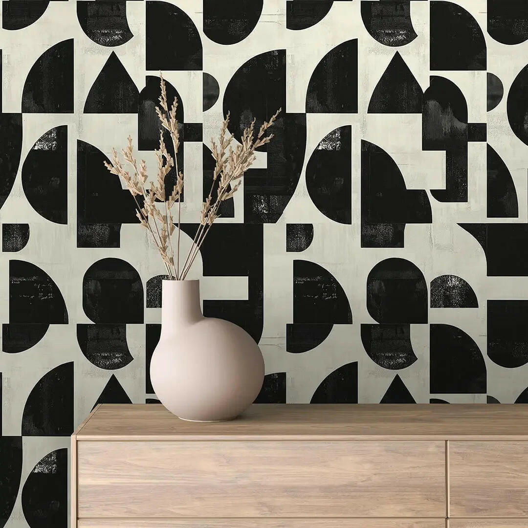 Modernist Block Print - WallCreatives