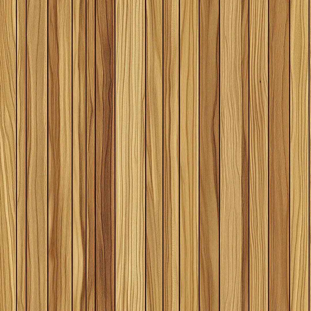 Sun-kissed Timber Slat Wallpaper - WallCreatives