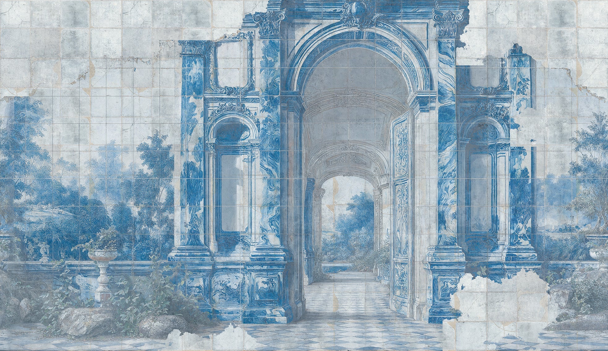Tapet Colossal Gate WallCreatives