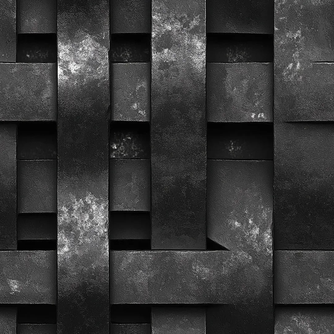 Forged Steel Weave - WallCreatives