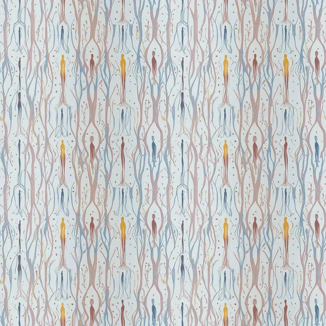 Ethereal Grove of Being - WallCreatives