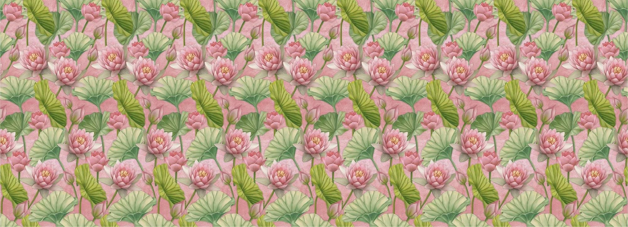 The Pond (pink) Wallpaper Vladila