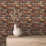 Heritage Red Brick Wall - WallCreatives