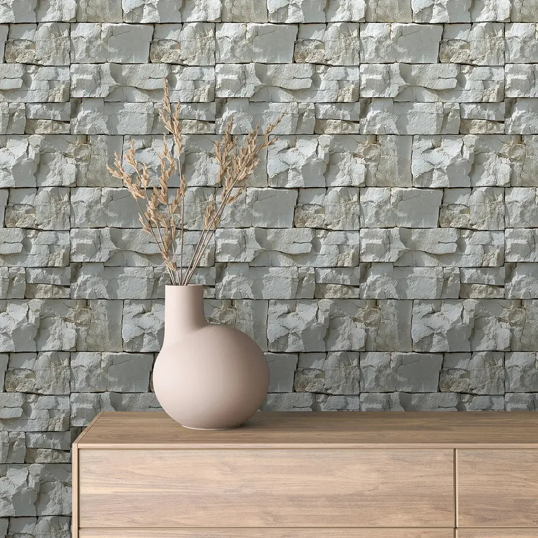 Aspen White Stone Ledge - WallCreatives