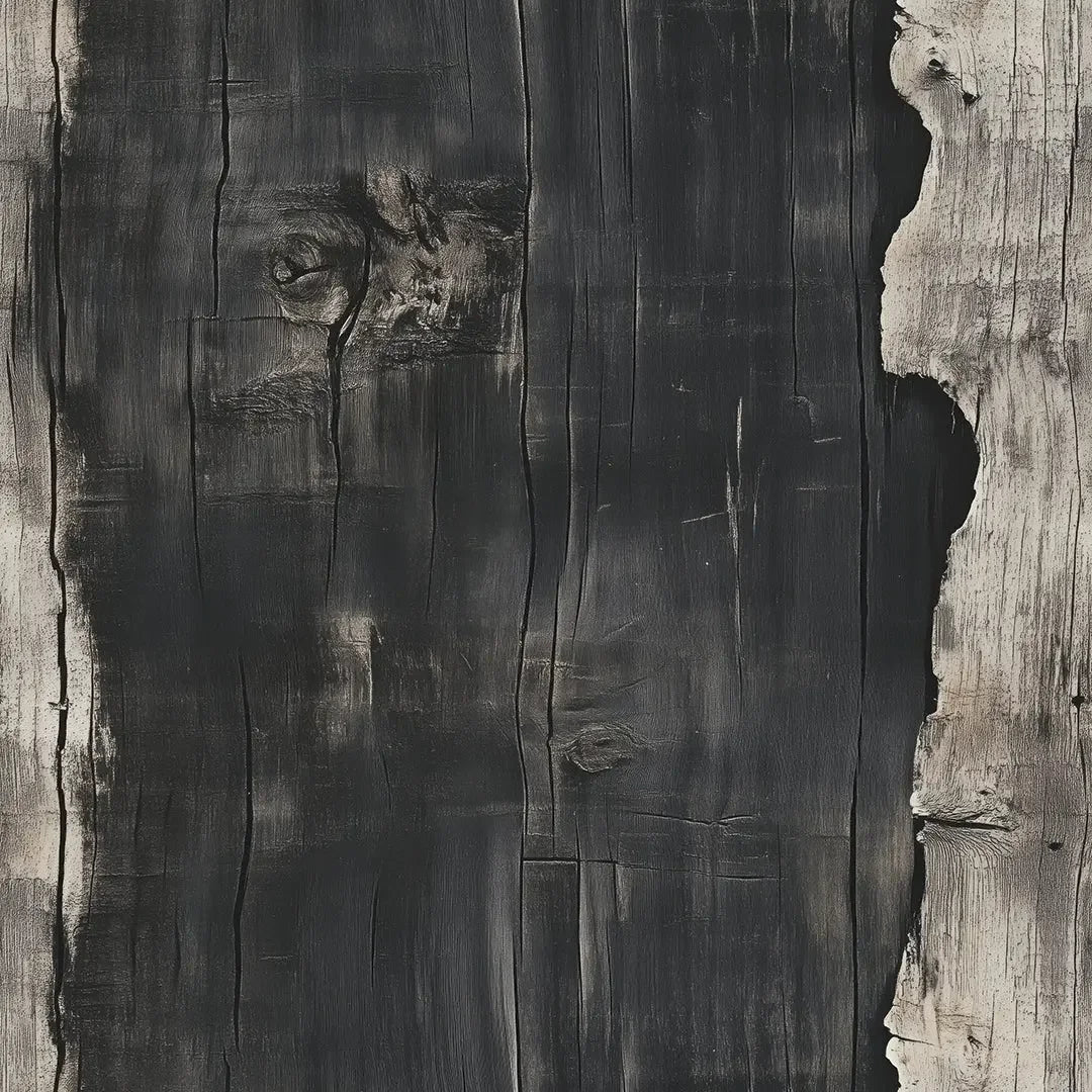 shou sugi ban charred wood - wallcreatives