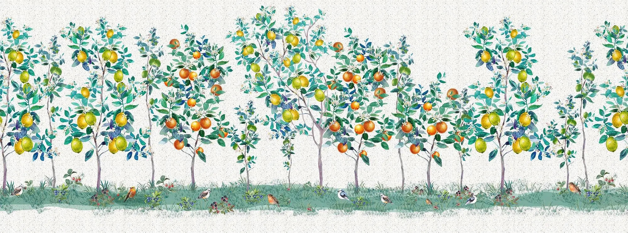 Citrus Garden Wallpaper Vladila