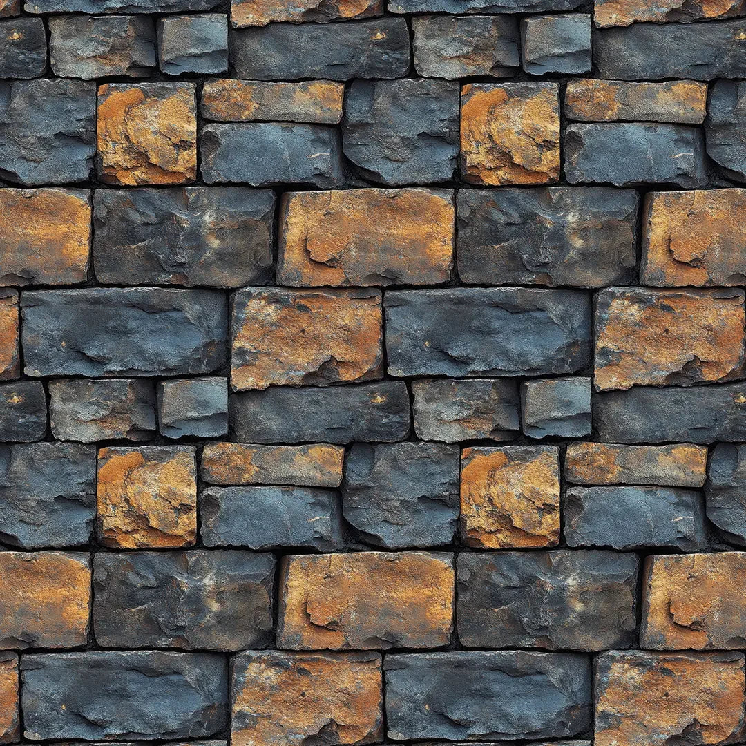 Forged Earth Stone Block - WallCreatives