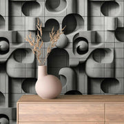 Urban Sculpture Concrete Grid - WallCreatives