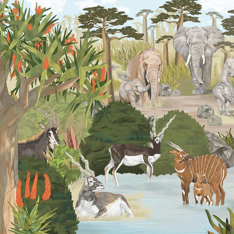 Wonderful Wilds in Color Wallpaper Vladila