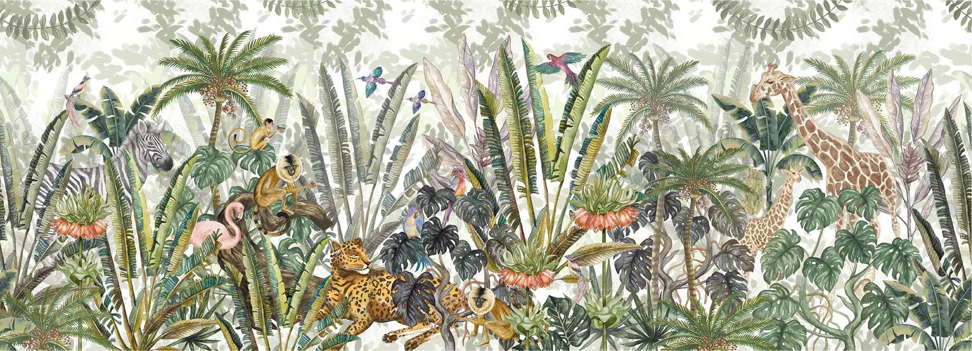 Wonderland Jungle Wallpaper Vladila