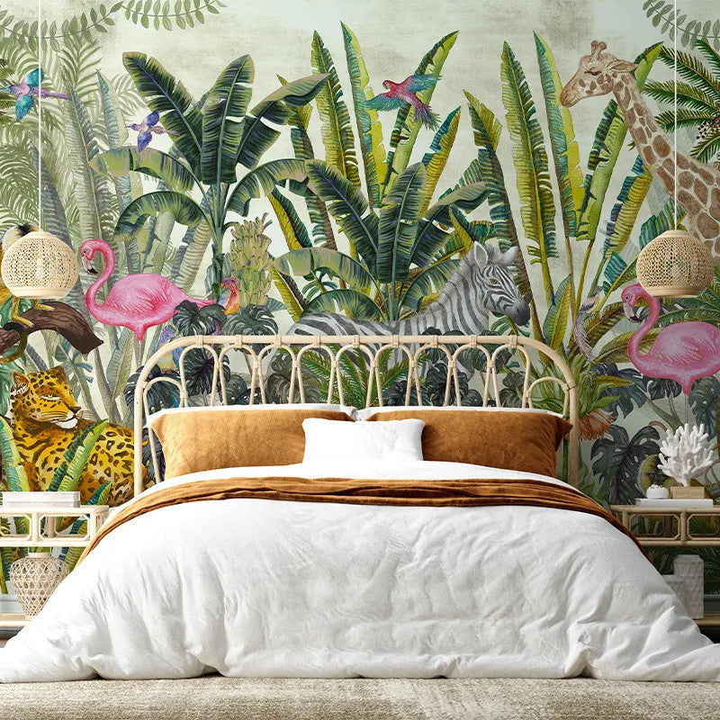 Jungleful (bright) Wallpaper Vladila