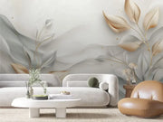 Ethereal Gold Leaf Serenity - WallCreatives