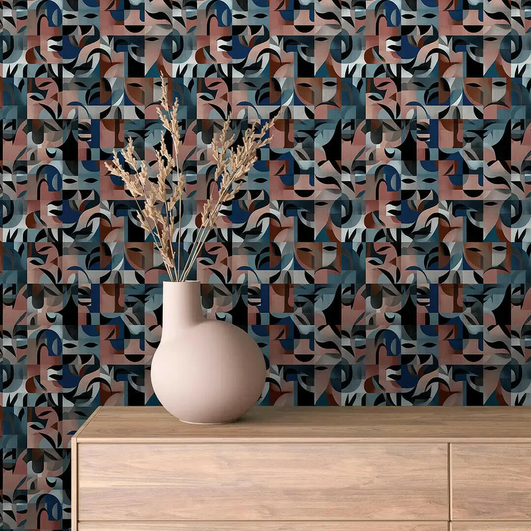 metropolis fragments wallpaper - wallcreatives