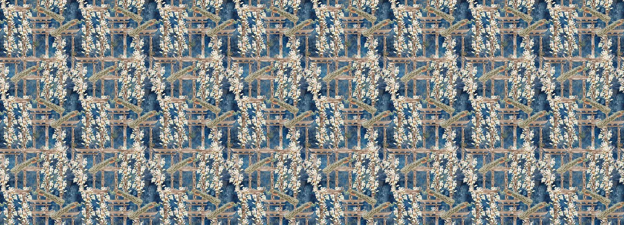 Torri dark blue Wallpaper Vladila
