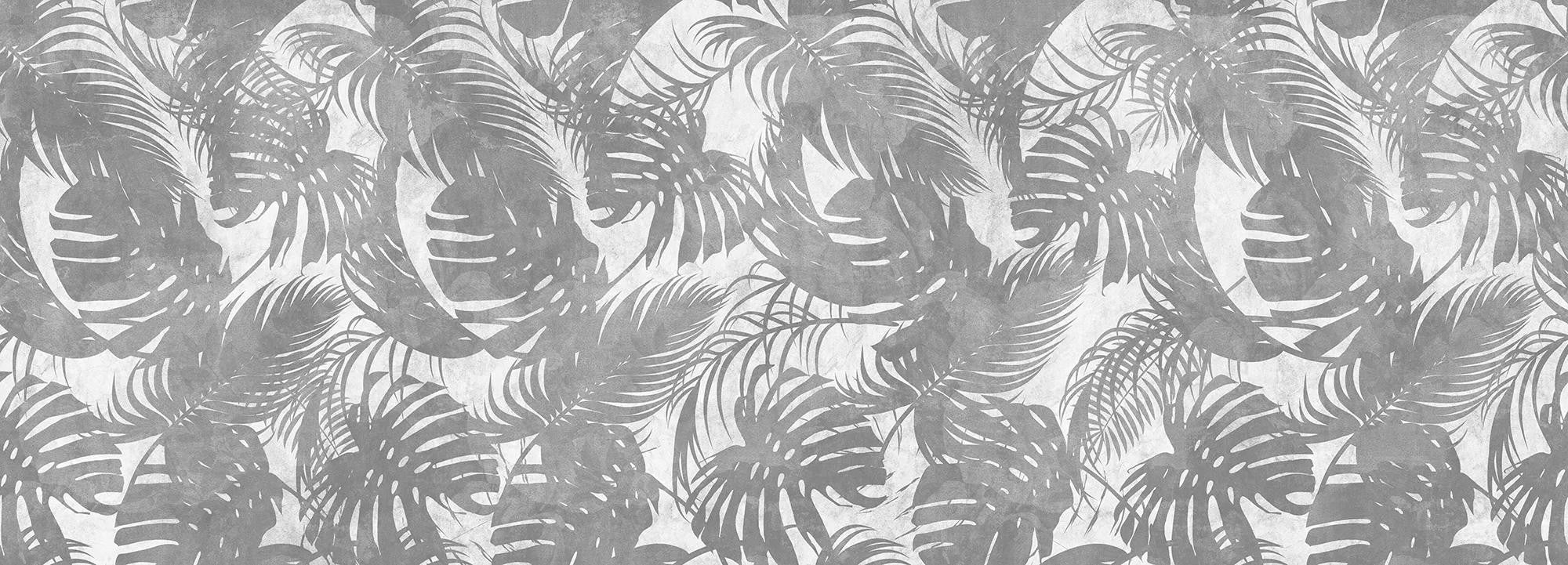 Leaves Original Grey Wallpaper Vladila