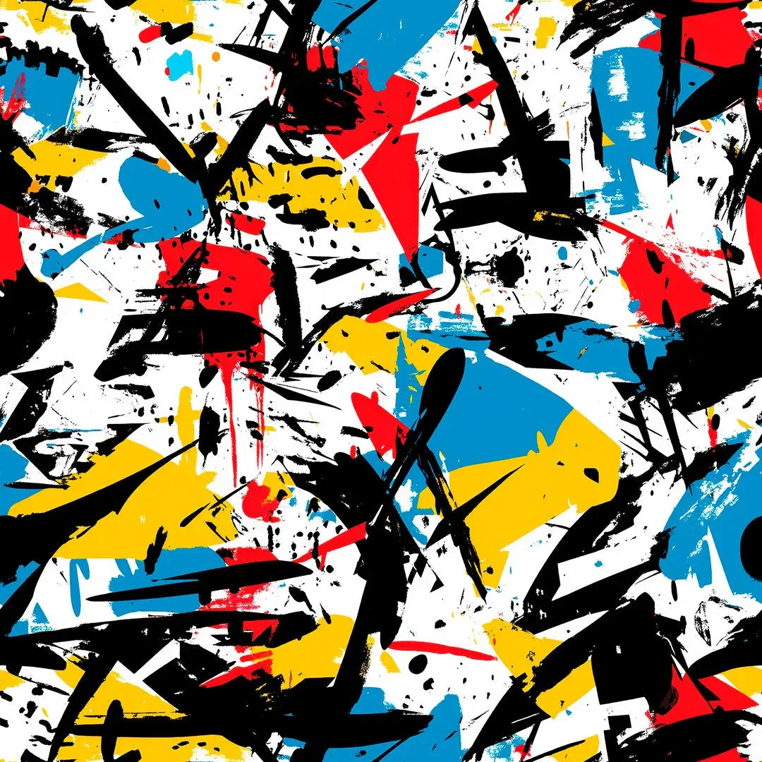 Urban Expressionist Splash Wallpaper - WallCreatives