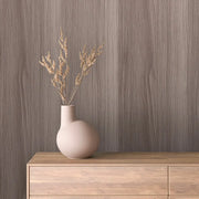 Subtle Ashwood Vertical Weave - WallCreatives