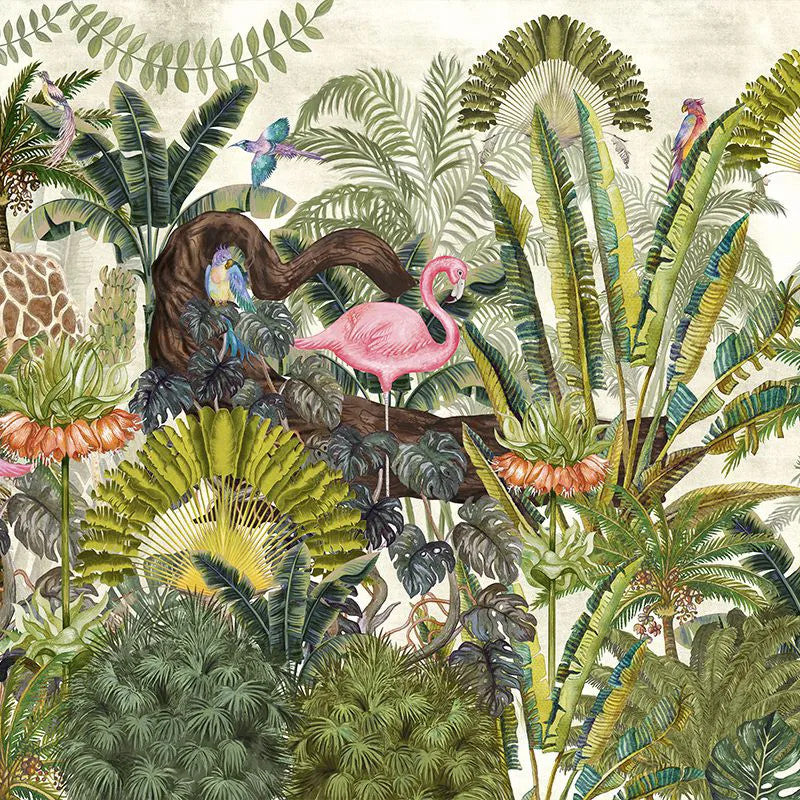 Jungleful (bright) Wallpaper Vladila