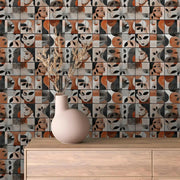 Modern Muse Terracotta Mosaic - WallCreatives