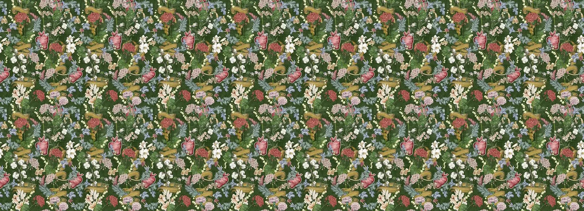 Queen's Heart (Green) Wallpaper Vladila