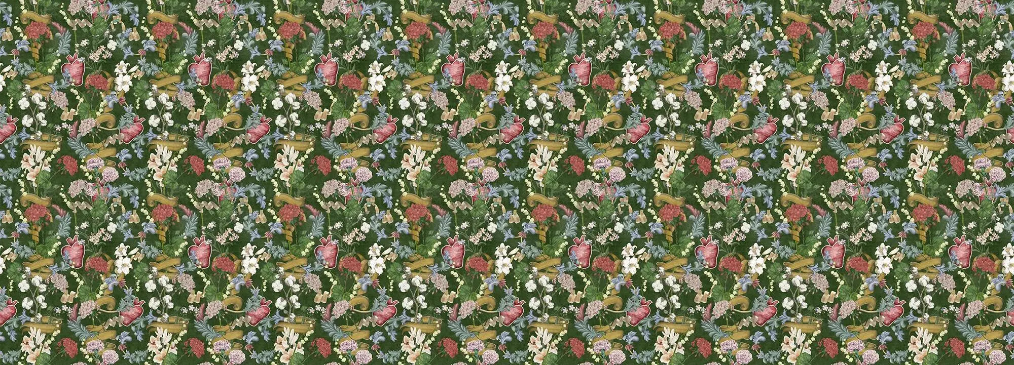 Queen's Heart (Green) Wallpaper Vladila