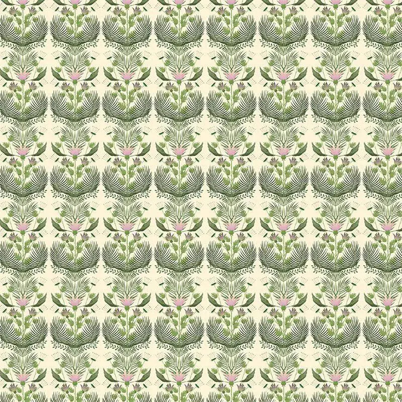 Light Crown of Greens Wallpaper Vladila