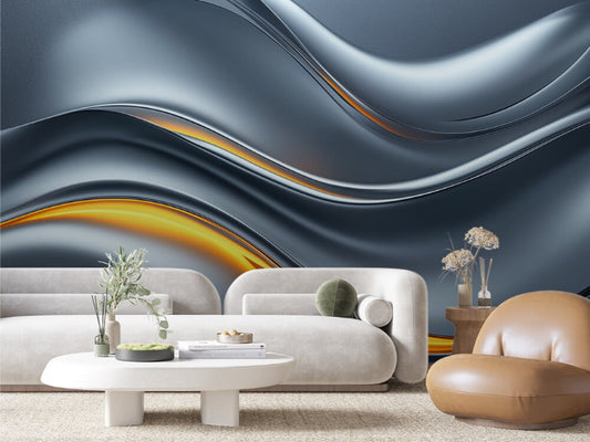 Solar Flare on Brushed Metal