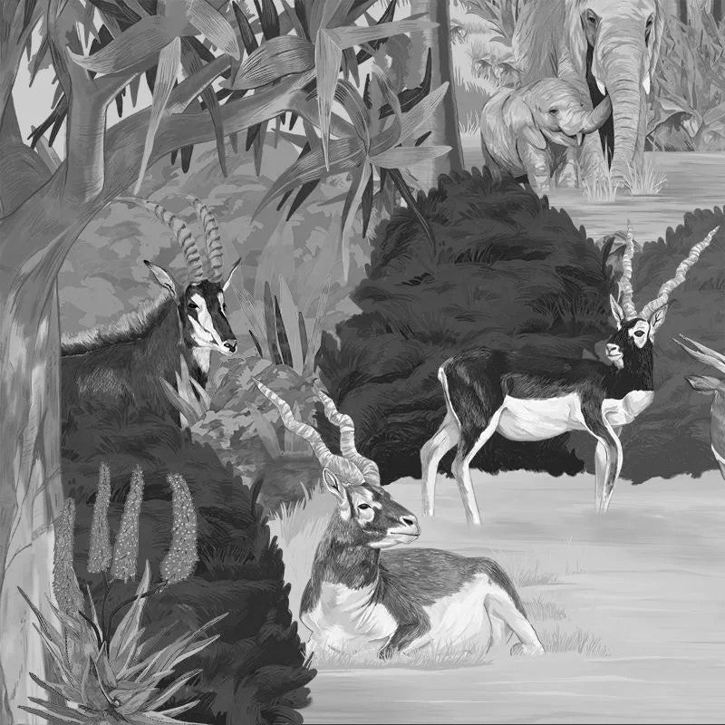 Wonderful Wilds Gray Wallpaper Vladila