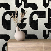 Urban Glyphs Abstract Wallpaper - WallCreatives