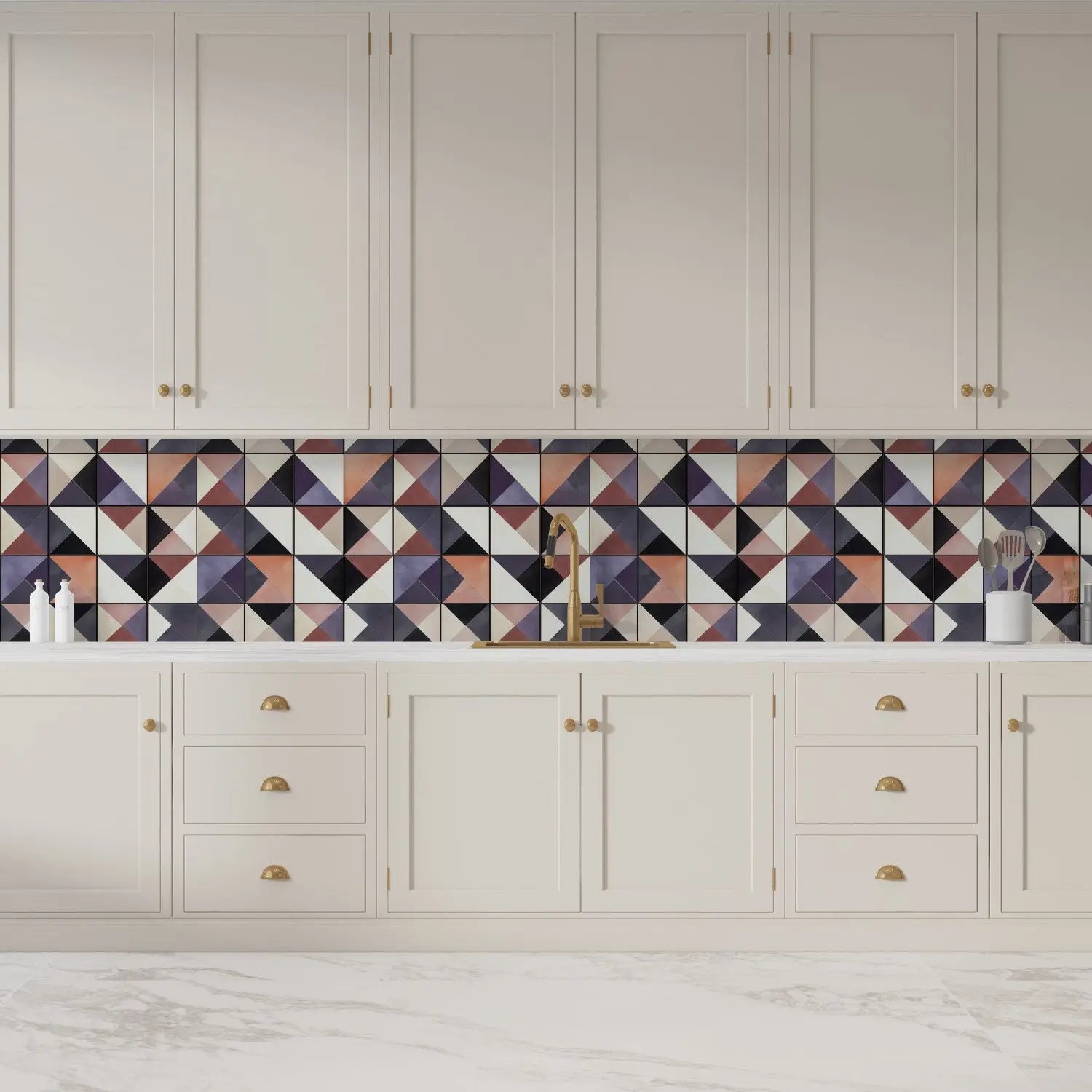 Terra Firma Kaleidoscope Mural WallCreatives