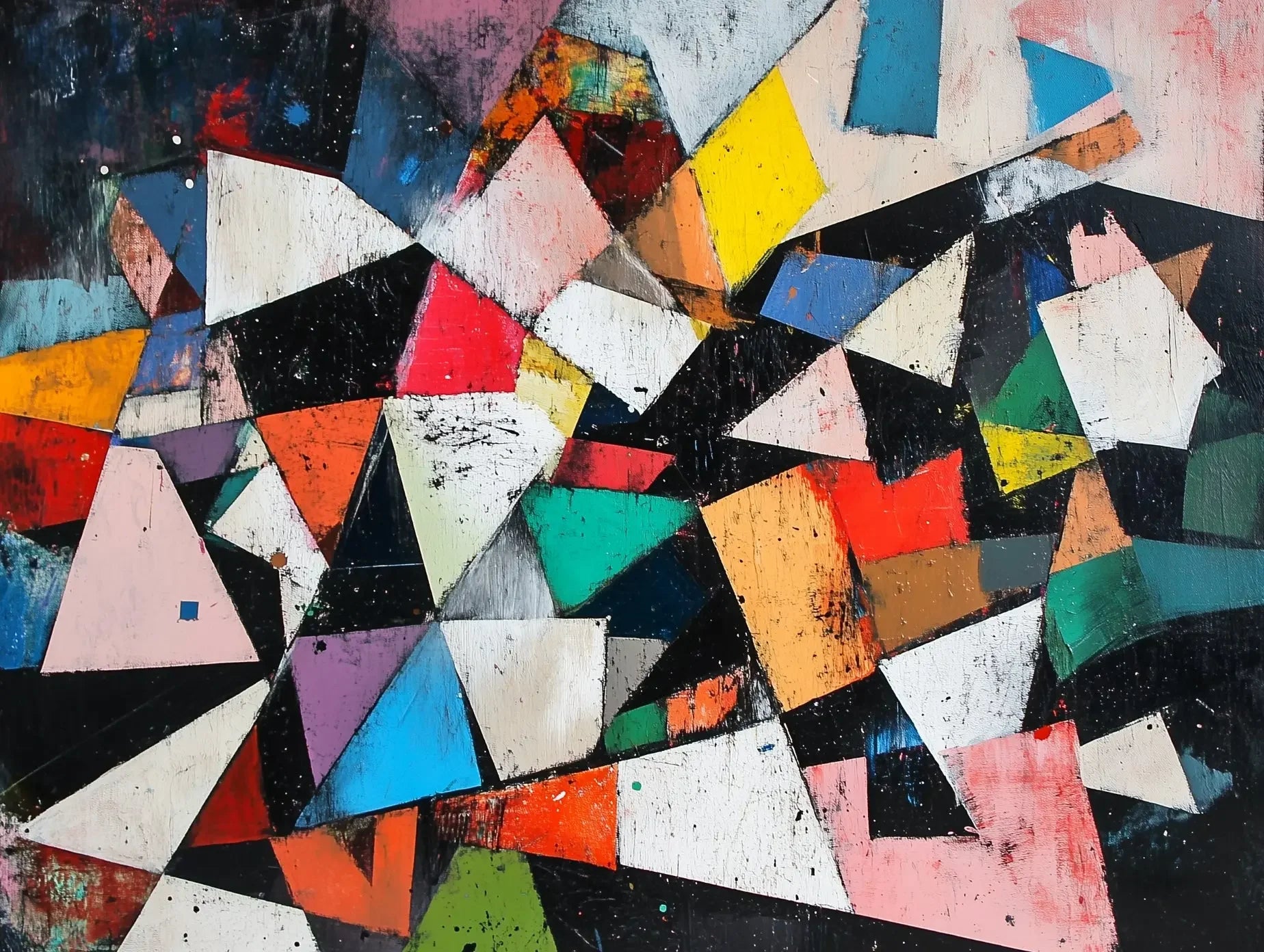 Metropolis Fragments Mural - WallCreatives