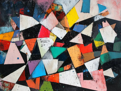 Metropolis Fragments Mural - WallCreatives