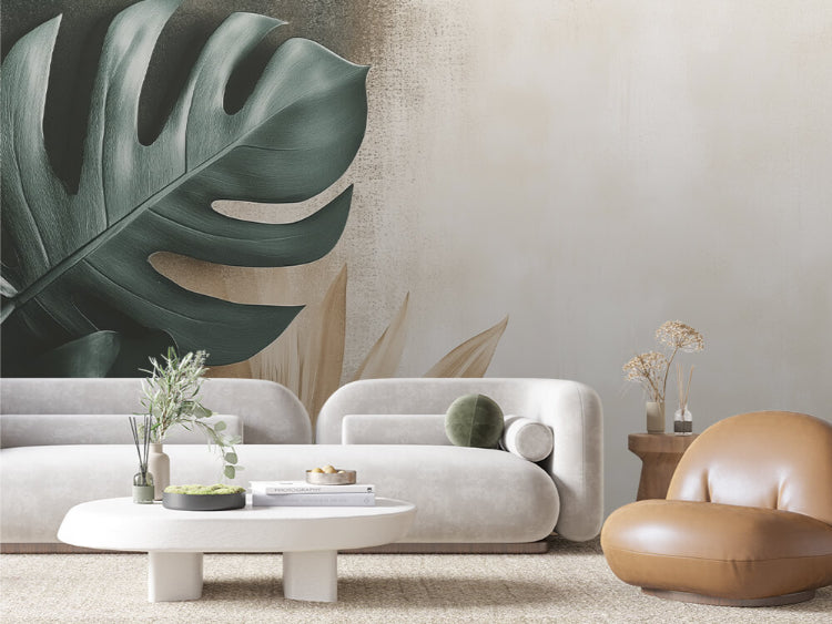 verdant gold embrace mural