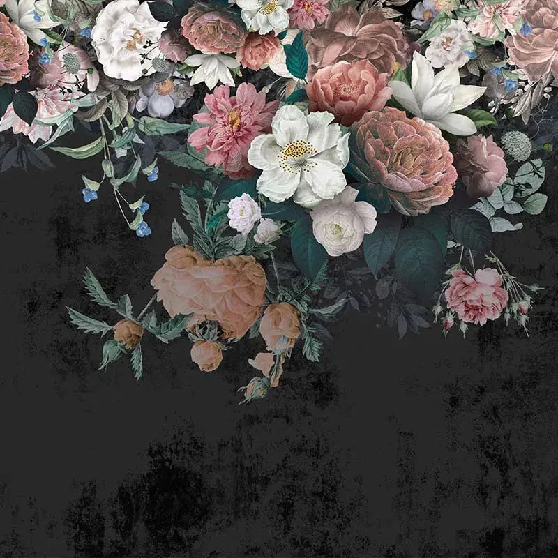 Painterly Roses Wallpaper Vladila