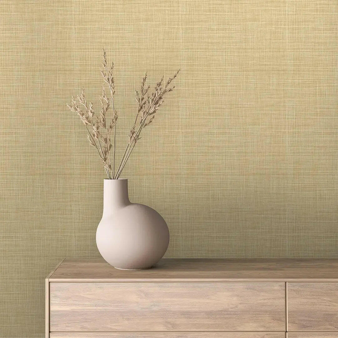 Woven Sunbeam Linen Texture - WallCreatives