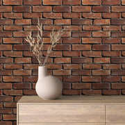 Classic Red Brick Heritage Wall - WallCreatives