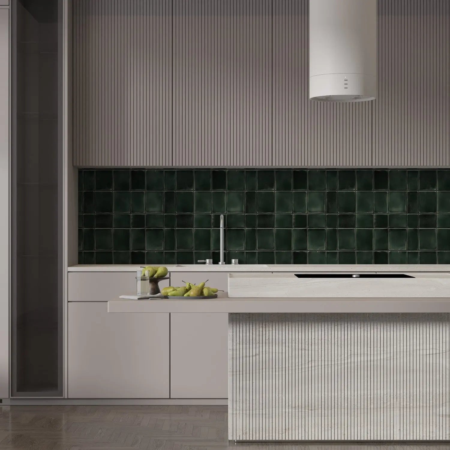 Deep Forest Artisan Tile WallCreatives