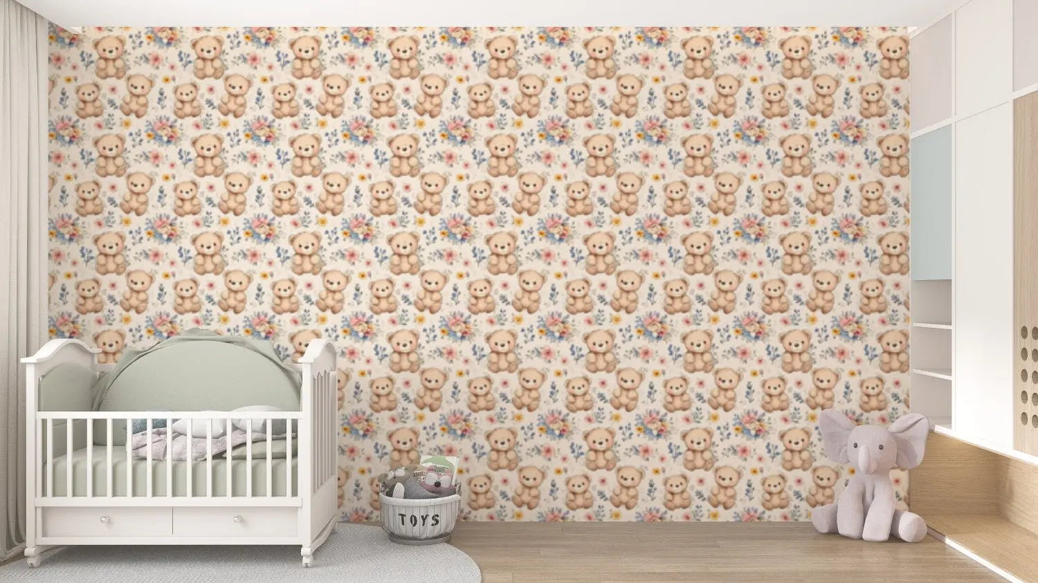 Sweet Dreams Teddy Bear Hugs WallCreatives