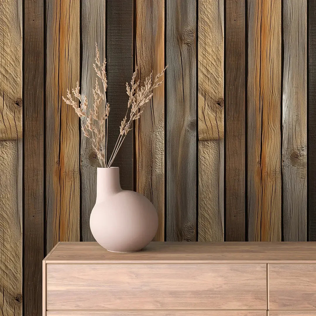 Fireside Lodge Reclaimed Panels - WallCreatives