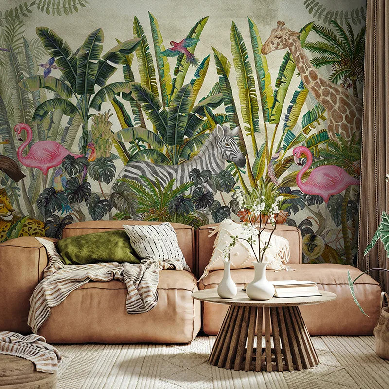 Jungleful (bright) Wallpaper Vladila