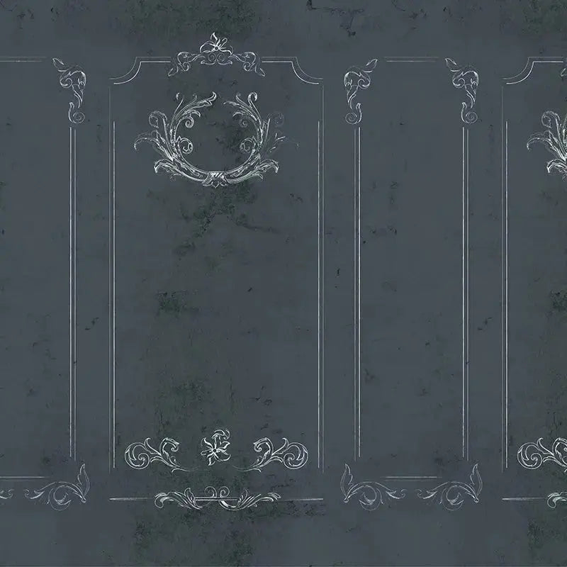 Brindille Stucco Dark Wallpaper Vladila