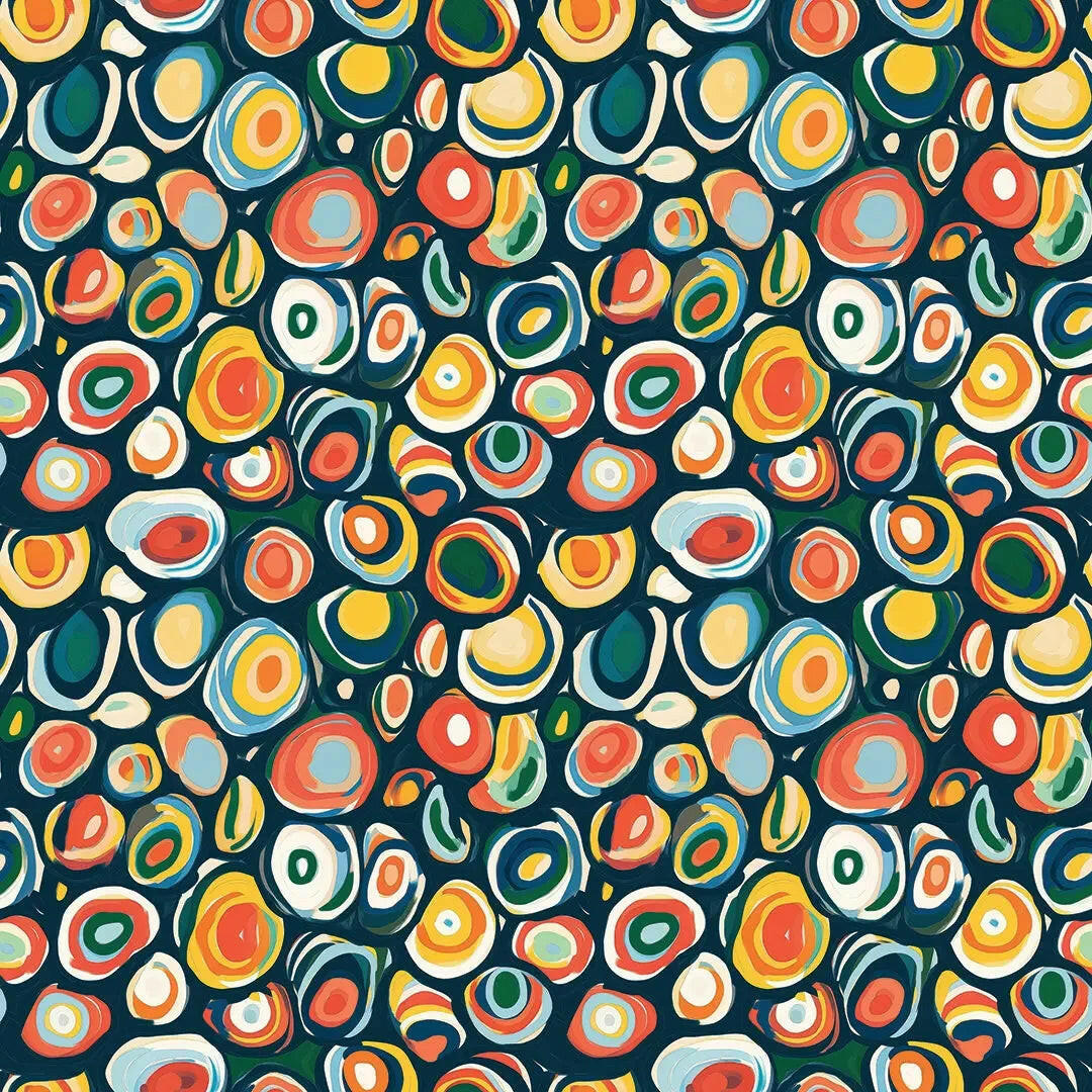 Mid-Century Pebble Mosaic - WallCreatives