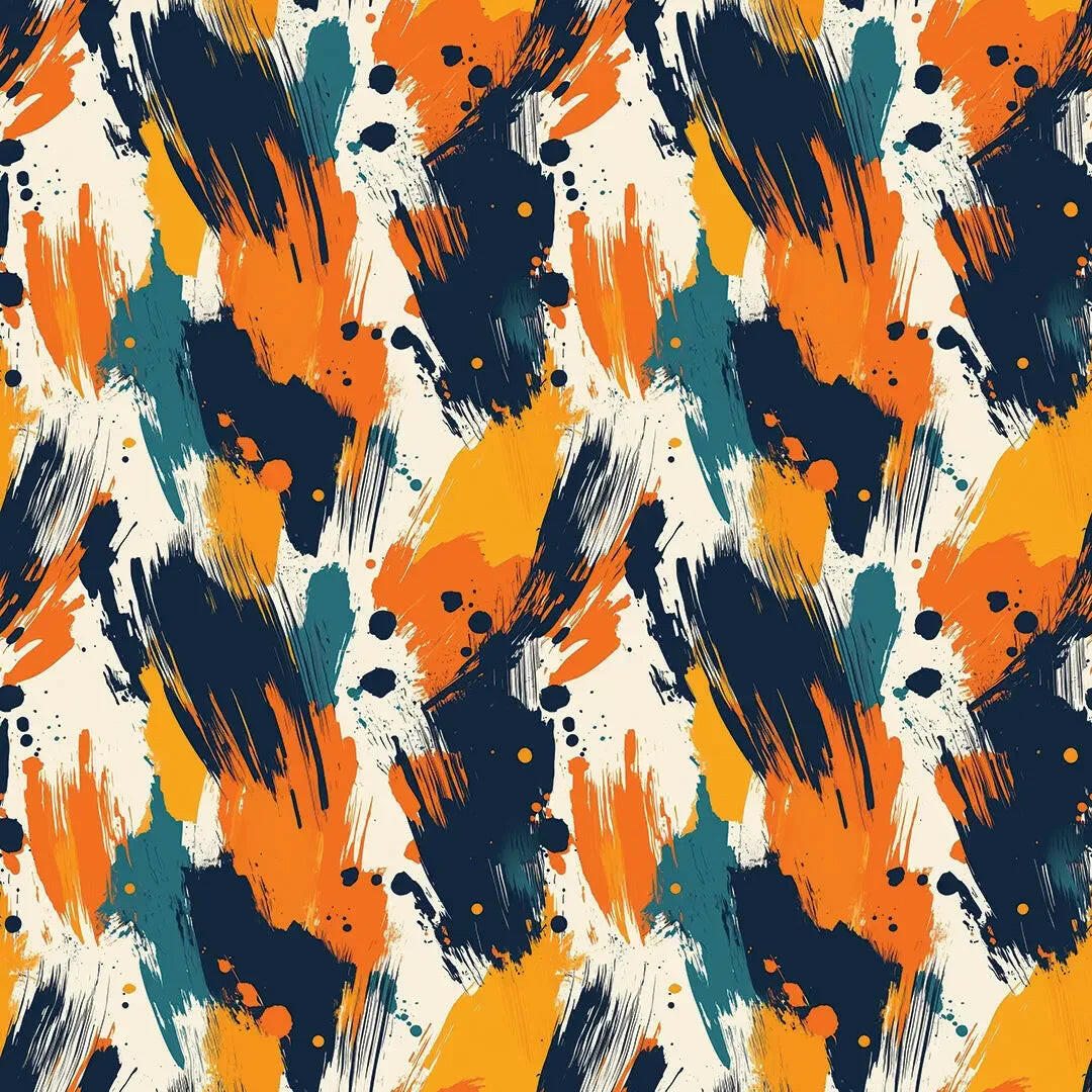 Sunset Graffiti Abstract Wallpaper - WallCreatives