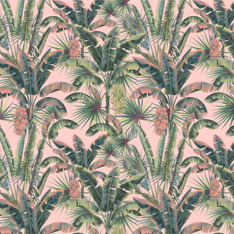 Blush Groove in Coral Wallpaper Vladila