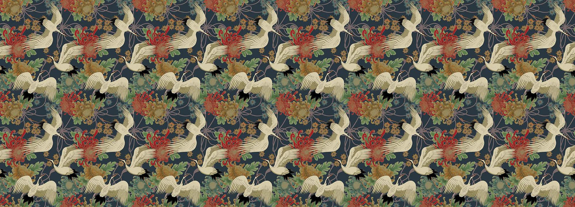 Uchikake (blue) Wallpaper Vladila