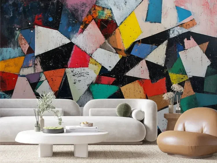 Metropolis Fragments Mural - WallCreatives