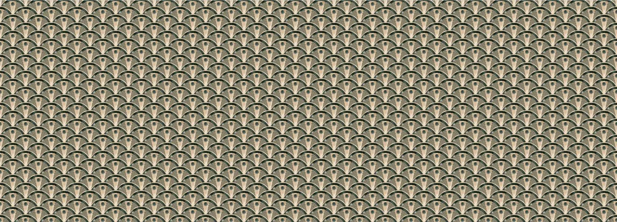 The Hoover Factory Green Wallpaper Vladila
